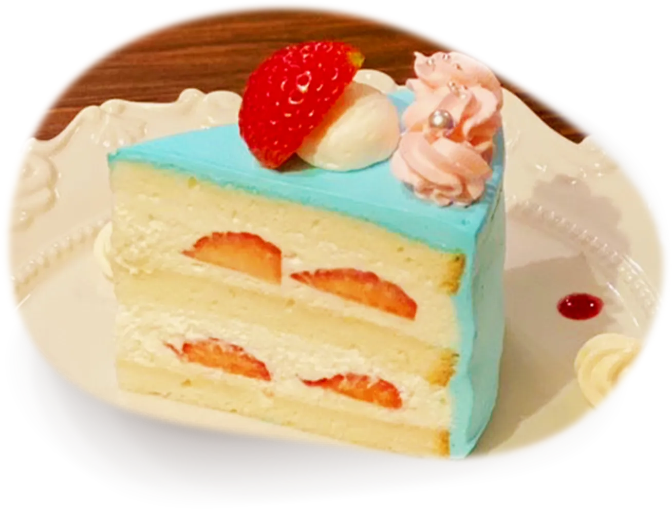 イチゴブルーショート